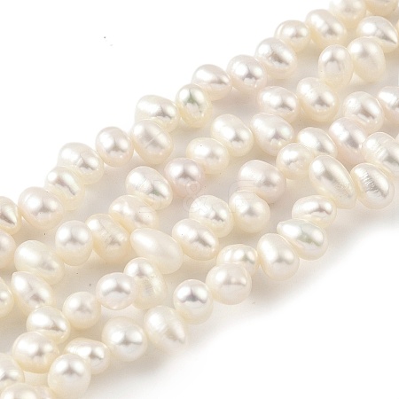 Natural Cultured Freshwater Pearl Beads Strands PEAR-A006-27-1