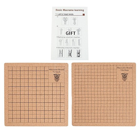 Cork Wood Blocking Mats for Knitting KNIT-PW0001-07-1