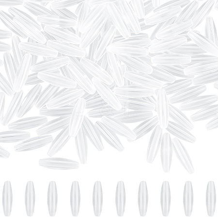 160Pcs Transparent Acrylic Beads TACR-SC0002-74-1