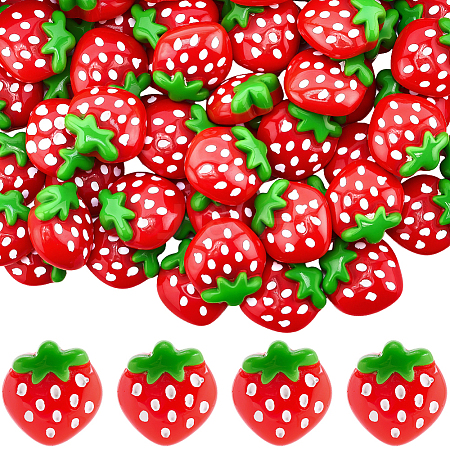 60Pcs Resin Decoden Cabochons CRES-SC0003-15-1