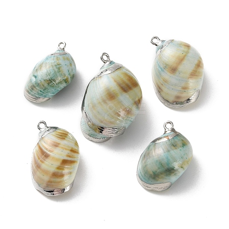 Conch Shell Pendants SSHEL-B002-06A-1