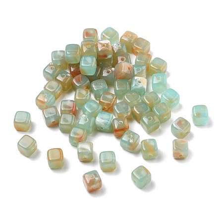 Transparent Acrylic Beads TACR-P013-A03-A-1