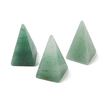 Natural Green Aventurine Pyramid Display Decorations G-L614-B02-01-1