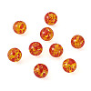 Resin Imitation Amber Beads CRES-TA0001-17-21