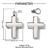 304 Stainless Steel Pendants SA-OY003-63P-01-2