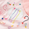 Rubber Elastic Hair Ties OHAR-OC0001-02-5