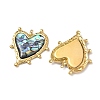 Natural Paua Shell Pendants STAS-G397-14G-02-2