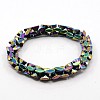 Fashion Non-Magnetic Synthetic Hematite Stretchy Bracelets BJEW-K001-02B-1