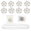 DIY Chain Dangle Brooch Making Kits DIY-NB0007-53-1