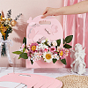 Butterlfy Paper Floral Boxes CON-WH0001-62B-01-3