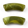 Opaque Two Tone Color Acrylic Beads MACR-ZX023-01A-2