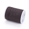 Round Waxed Polyester Cord YC-G006-01-1.0mm-22-2