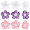 30Pcs 3 Colors Acrylic Ear Nuts FIND-SC0021-19-1