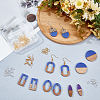 DIY Dangle Earring Making Kits RESI-OC0001-12-5