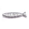 Alloy Fish Beads PALLOY-A13083-AS-NR-1