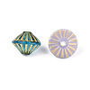 Bicone Glass Beads GLAA-T025-36M-2