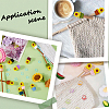 SUNNYCLUE Sunflower Silicone Knitting Needle Point Protectors DIY-SC0024-02-5