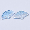 Transparent Spray Painted Glass Pendants GLAA-R212-01-A01-2