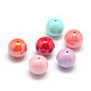 Pearlized Style Acrylic Beads MACR-S826-14mm-1