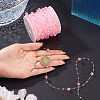 Acrylic Round Beaded Link Chains DIY-MB0007-001E-7