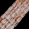 Natural Hematoid Quartz/Ferruginous Quartz Beads Strands GG-CBA5B6F-E02-01-2