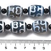 Tibetan Style dZi Beads Strands G-NH0037-C07-02-4