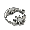 304 Stainless Steel Pendant Cabochon Settings STAS-P422-14P-2