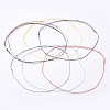 Adjustable Flat Waxed Polyester Cords Necklace Making AJEW-JB00506-M-1