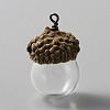 Glass Ball Pendants FIND-WH0034-11C-1