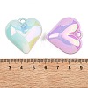 Luminous UV Plating Opaque Acrylic Pendants MACR-K361-48-5