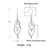 SHEGRACE Brass Dangle Earrings JE888A-3