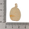 Thanksgiving Day Golden Tone Alloy Enamel Pendants X-ENAM-M002-02N-G-3