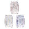 3 Roll 3 Colors Segment Dyed Cotton & Metallic String Threads OCOR-TA0004-12-2