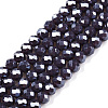 Electroplate Glass Beads Strands LS-EGLA-A044-P4mm-A11-1