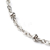 Tarnish Resistant 304 Stainless Steel Satellite Chain Bracelets BJEW-JB06524-01-4