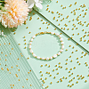 1000Pcs Brass Crimp Beads KK-UN0004-96-2