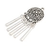 Tibetan Style Alloy Big Pendants AL-CBAAECB-02AS-C-2
