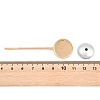 Alloy Hair Bobby Pin Findings FIND-G112-01C-3