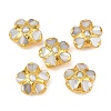 Natural Pearl & White Shell Beads KK-H516-10G-1