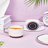 2Pcs PVC Coaster AJEW-LP0006-75D-1