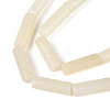 Natural White African Opal Beads Strands G-T141-72A-3