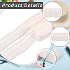 5Yards Polyester Lace Ribbon SRIB-GF0001-74A-6