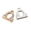 Fashewelry 2 Sets 2 Colors Zinc Alloy Pendants ALRI-FW0001-02-3