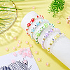 100Pcs 5 Styles Transparent Acrylic Beads TACR-TA0001-54B-7