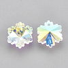 Glass Rhinestone Charms RGLA-T148-20A-2