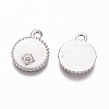 Tarnish Resistant 304 Stainless Steel Pendant Rhinestone Settings LS-STAS-G218-15P-2