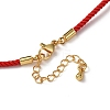 2MM Round Nylon Milan Cord Necklace Makings MAK-F038-C03-G-2