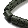 Natural Lava Rock Dyed Beads Strands G-K375-G05-01-4