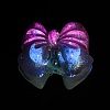 Luminous Opaque Resin & Rhinestone & Polymer Clay Beads RE-CBA1913-02J-4