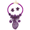 Alloy Aluminum and Acrylic Resin Jewelry Sets FS-WGFFF05-01-3